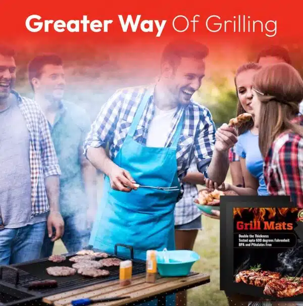 BBQ Grill Mat - Great Way of Grilling