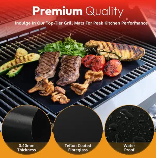 BBQ Grill Mat - Premium Quality