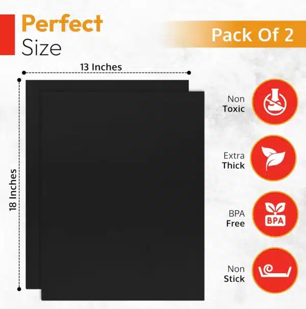 BBQ Grill Mat - Size