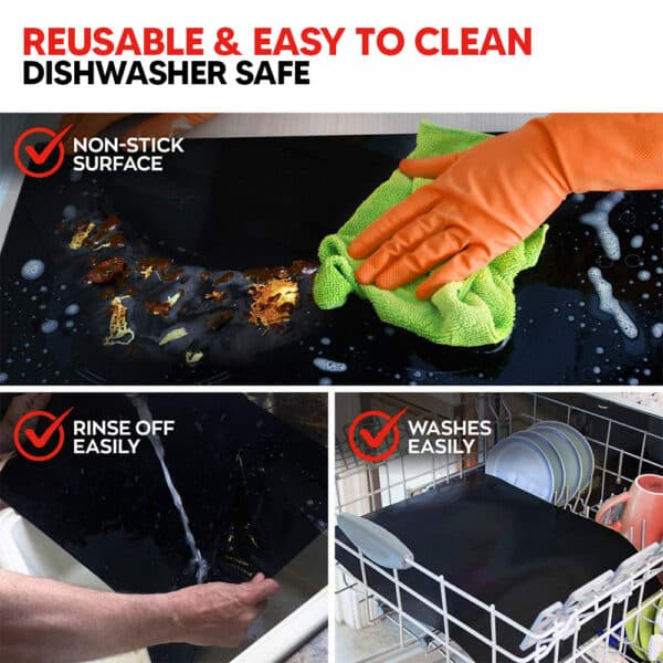 Oven Liner - Easy to Clean & Reusable