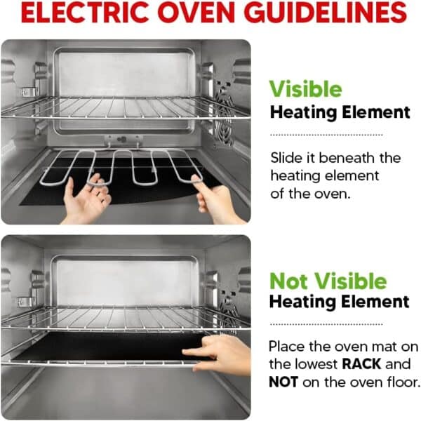 Oven Liner - Placement Guidelines