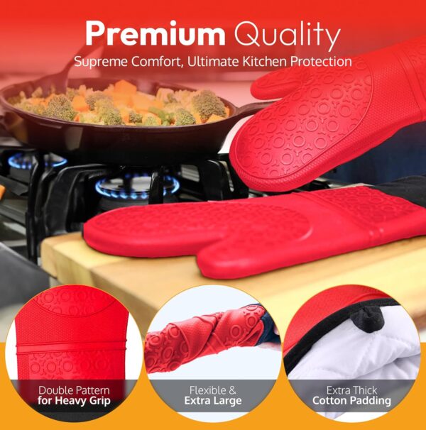 Oven Mitts - Premium Quality