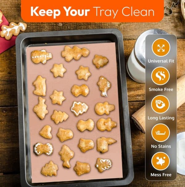 Teflon Sheet - Keep Tray Clean