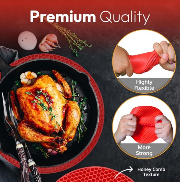 Silicone Trivet Mat - Premium Quality